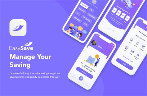Easysave Money Saving App Uiux On Behance