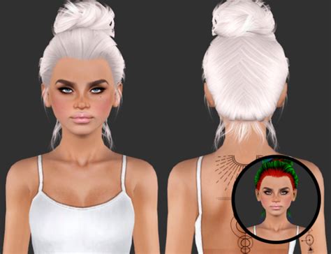 Sims 3 Hair Bun