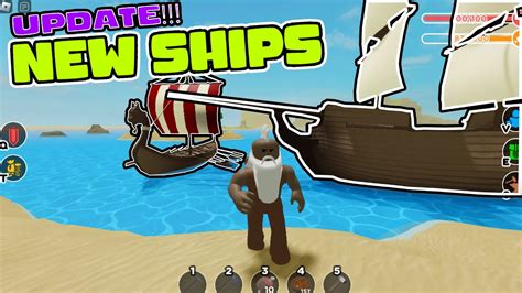 Update Two New Ship Imperial Ship And Longship The Survival Game