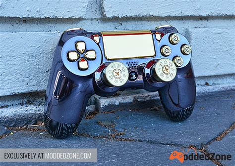 Check Out This Beautiful Chrome Titanium Ps4 Custom Modded Controller