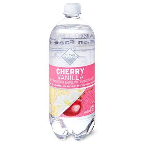 Clear American Sparkling Water Cherry Vanilla 338 Fl Oz