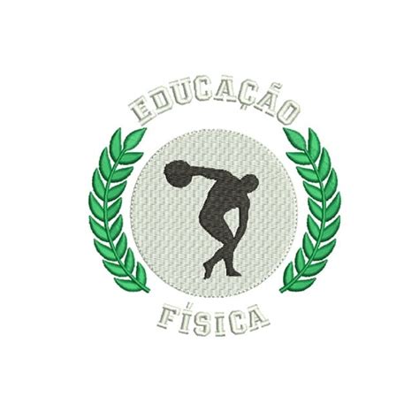 Matriz De Bordado Pacote Com 11 Matriz Educação Física Elo7