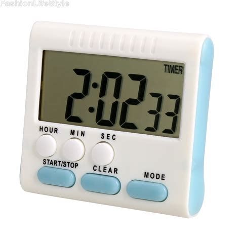 Digital Kitchen Cooking Timer Count Down Up Clock Loud Electronic