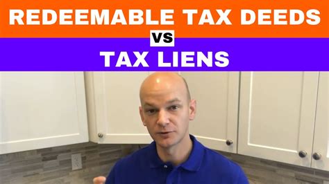 Redeemable Tax Deeds Vs Tax Liens Youtube