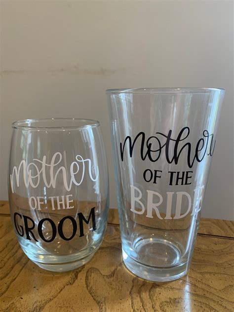 Mother Of Bride Groom Glasses Etsy