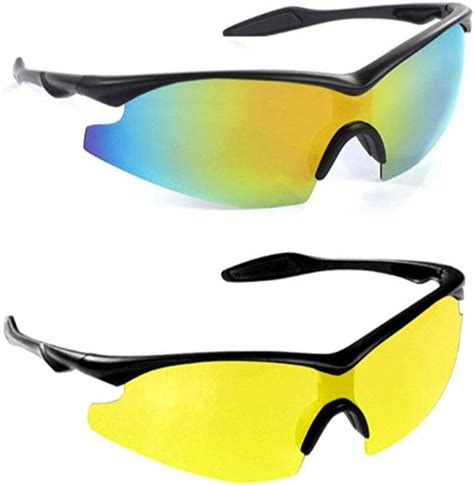 Tac Glasses By Bellhowell Sports Polarized Sunglasses For Menwomen 2 Pack Clothing