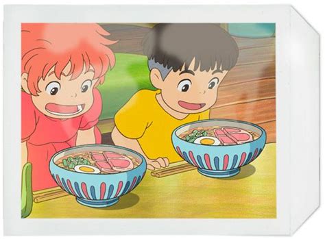 Les Ramen De Ponyo Studio Ghibli Movies Ghibli Movies Ghibli Artwork