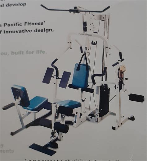 Pacific Fitness Zuma Universal Gym With Leg Press Ebay