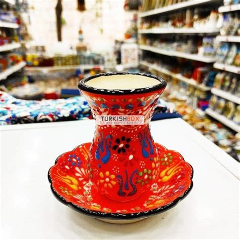 Ceramic Turkish Tea Cups Set Of Turkishbox Wholesale
