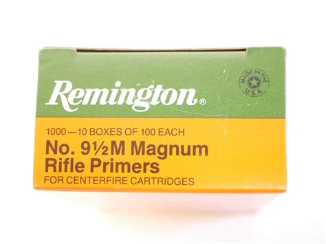 Lot 233 1000 Remington No9 12 Magnum Rifle Primers