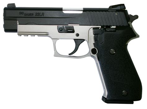 Pistolet Sig Sauer P220 Bicolore Cal22 Lr Armurerie Lavaux