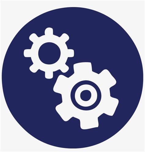 Gears 1024x1024 People Process Technology Logo Transparent Png