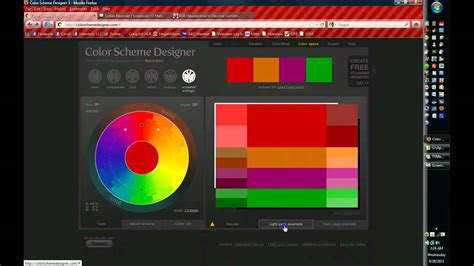 How To Use Color Scheme Designer Youtube