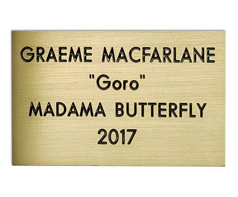 Engraved Brass Plaques Australian Distributer For Quality Brass Plaques