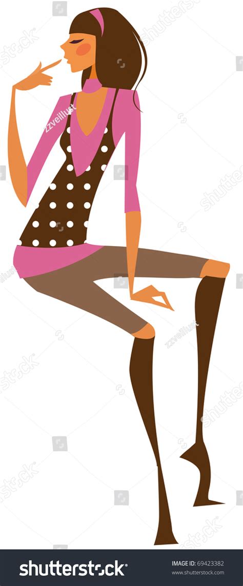 Sexy Girl Stock Vector Royalty Free 69423382 Shutterstock