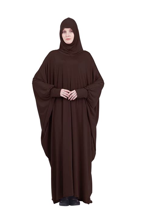 one piece prayer dress women muslim abaya jilbab islamic hijab kaftan