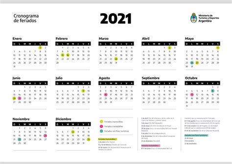 Calendario completo con todas las fechas patrias de la argentina. El Gobierno nacional anunció el cronograma de feriados del 2021 | Argentina.gob.ar