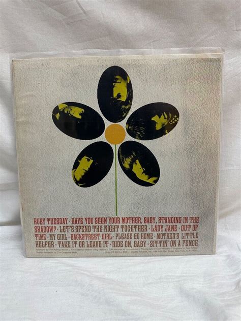 The Rolling Stones Flowers 12 Vinyl Album Cg P32 Ebay