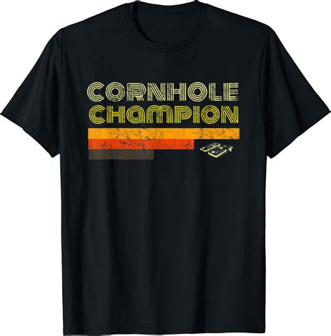 Cornhole Shirts For Men Team Dad Funny Vintage Retro T T