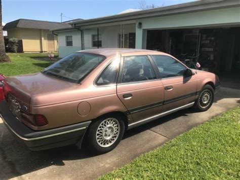 The earliest ford taurus, which you can find information on our. 1990 Ford Taurus Survivor with only 35,800 miles for sale ...