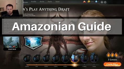 Draftsim is an advanced magic: MTG Arena Amazonian draft event guide - YouTube