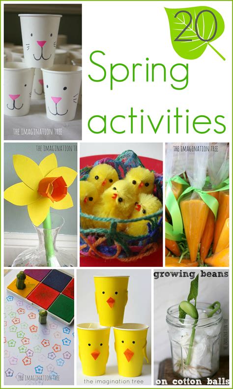 15 Spring Activities For Kids The Imagination Tree Spring