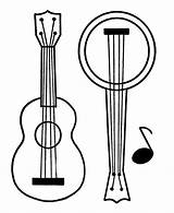 Coloring Drawing Banjo Pages Guitar Easy Line Simple Violin Christmas Presents Results Learning Years Clipartmag Getdrawings sketch template