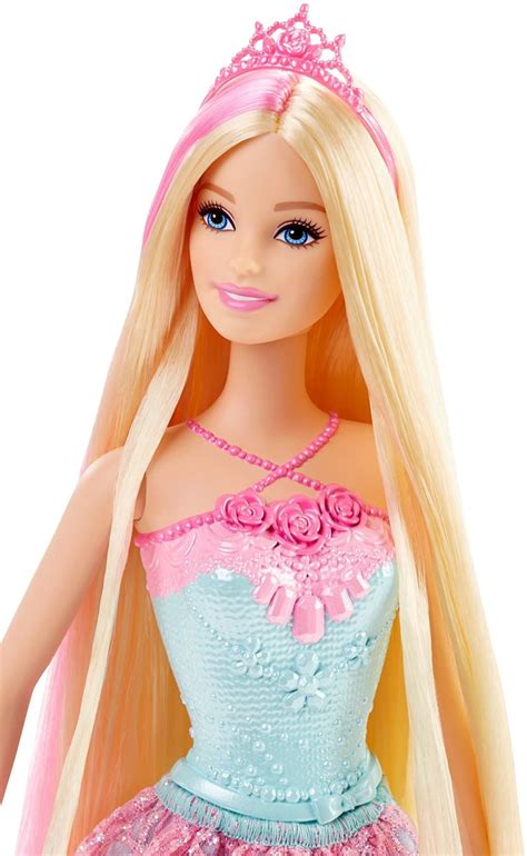Gypsy barbie doll blonde copper streaked hair beauty mark jewelry. Barbie Endless Hair Kingdom Princess Doll, Pink - Barbie ...