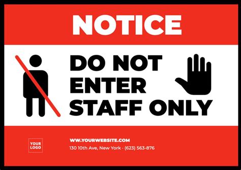 Printable Do Not Enter Signs To Edit Online