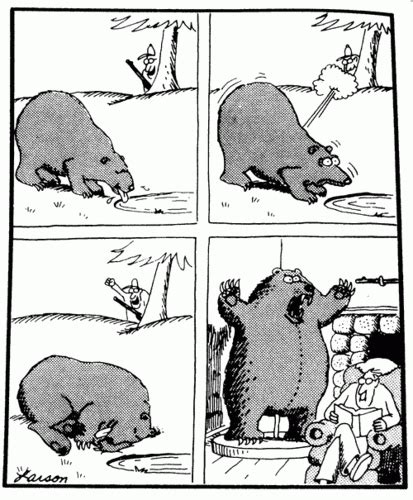 Blast From The Past The Far Side Hunting Cartoons The Classic Woodsman
