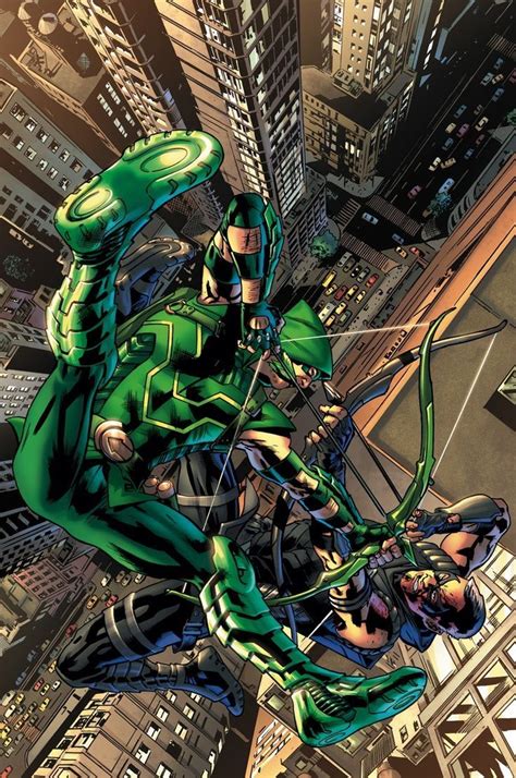 Green Arrow Vs Hawkeye Bryan Hitch Green Arrow New 52 Dc Heroes