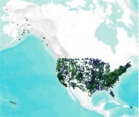 Us Map Major Dams Of The United States Puerto Rico And The Hd Png