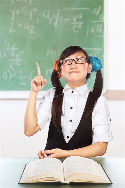 Nerd Female Student Stock Image Image Of Uniform Woman 20483665