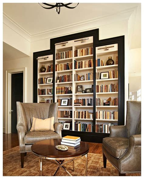 Bookshelves Study At Ncstate Chancellors House Design Lines Ltd