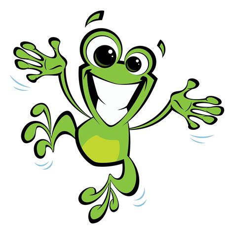 My Current Mood Happy Cartoon Frog Illustration Frog Drawing