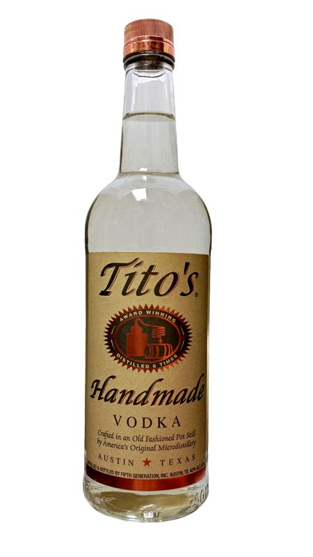 So how is tito's to drink? Tito's Handmade Vodka - Kingdom Liquors
