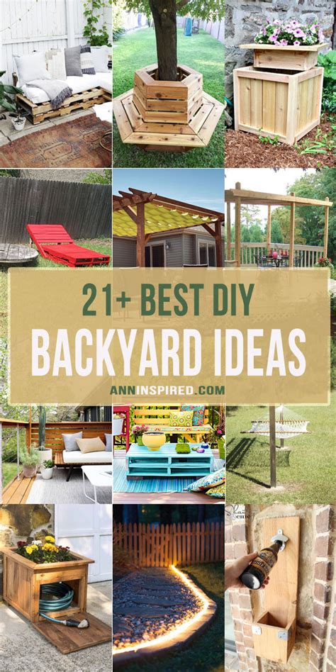 21 Best Diy Backyard Ideas Ann Inspired