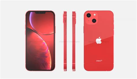 Apple Iphone 13 In Product Red Appears In Renders News