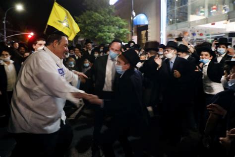 leader of haredi anti lockdown new york protests to be arrested for inciting a riot against