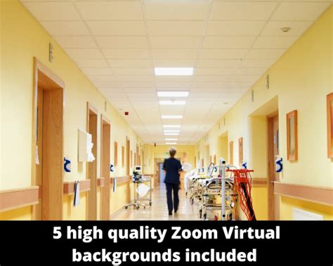 Zoom Virtual Backgrounds Hospital Pack Etsy