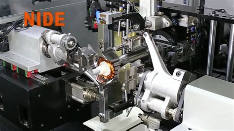Armature Winding Machine Armature Assembly Line Youtube