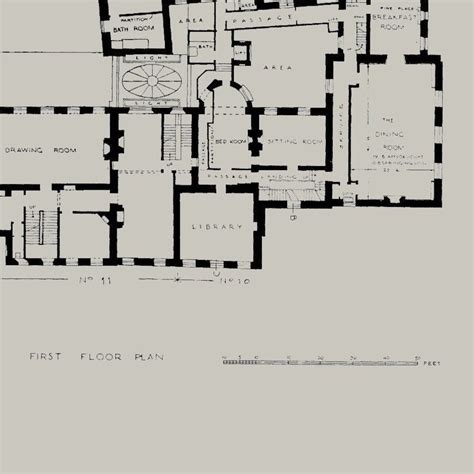 10 Downing Street Floor Plan Fine Art Print British Prime Etsy Uk