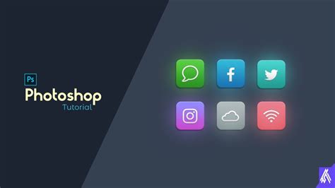 Place it below the shape layers and above the texture layer. How to Make App Icon ll Photoshop Tutorial - YouTube