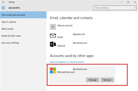How To Remove Microsoft Account From Windows Images And Photos Finder