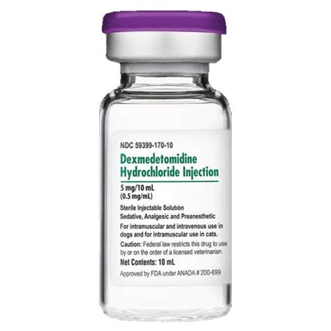 Dexmedetomidine Hydrochloride Injection Heartland Vet Supply