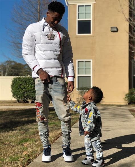 Nbayoungboy And His Son Urban Style Kids Kids Fashion Swag Nba Baby