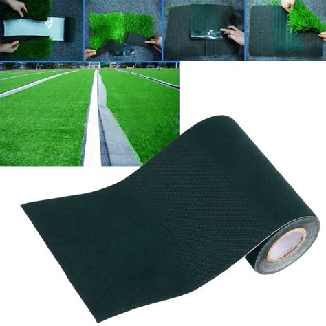 Ylshrf 15 X 500cm Self Adhesive Joining Green Tape Synthetic Lawn Grass