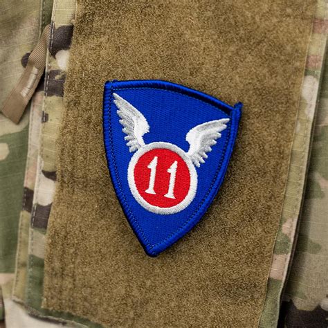 Army 11th Airborne Division Patch Full Color With Velcro