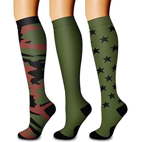 CHARMKING Compression Socks For Women And Men Circulation 3 Pairs 15