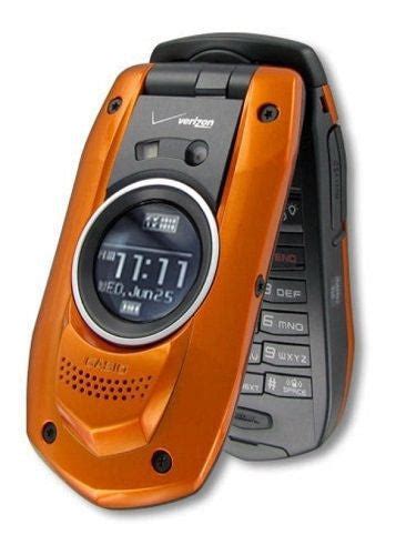 New Casio C711 Verizon Orange Gzone Boulder Basic Cell Phone Rugged N